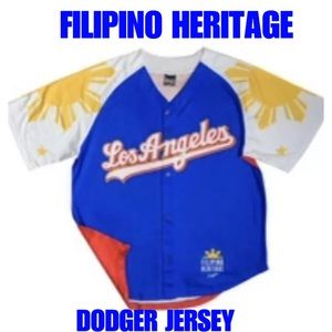 - FILIPINO HERITAGE DODGER JERSEY